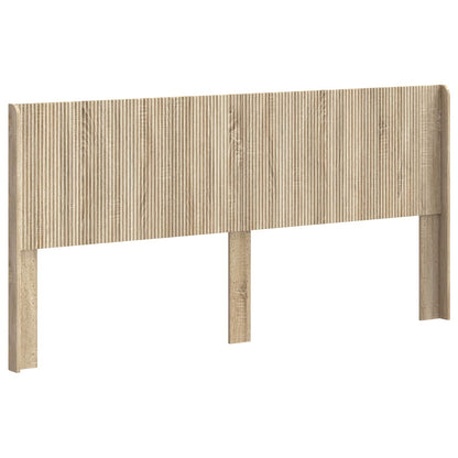 vidaXL Headboard Sonoma Oak Engineered Wood