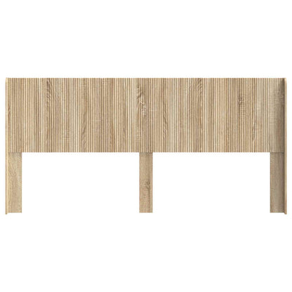 vidaXL Headboard Sonoma Oak Engineered Wood