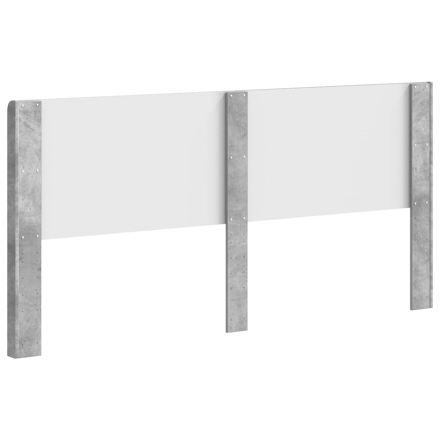 vidaXL Headboard Concrete Grey Engineered Wood