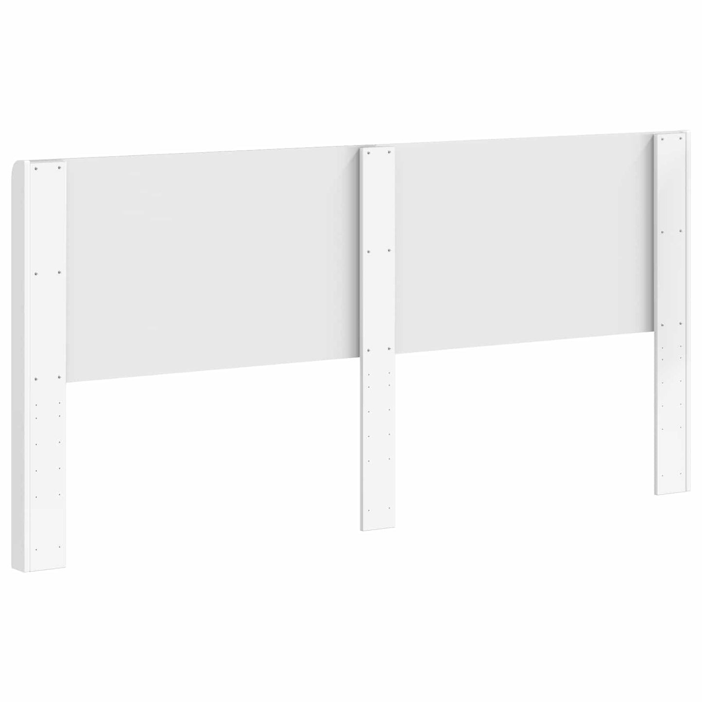 vidaXL Headboard High Gloss White Engineered Wood