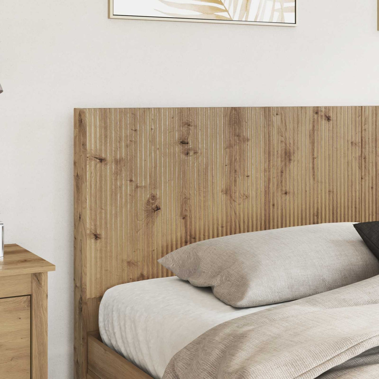vidaXL Headboard Artisan Oak Engineered Wood
