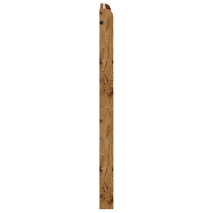 vidaXL Headboard Old Wood Engineered Wood