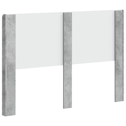 vidaXL Headboard Concrete Grey Engineered Wood