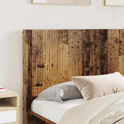 vidaXL Headboard Old Wood Engineered Wood