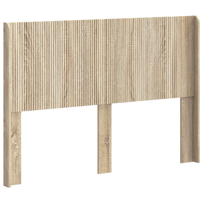 vidaXL Headboard Sonoma Oak Engineered Wood