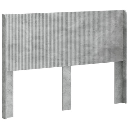 vidaXL Headboard Concrete Grey Engineered Wood