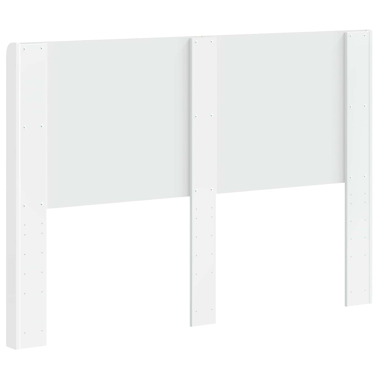 vidaXL Headboard High Gloss White Engineered Wood