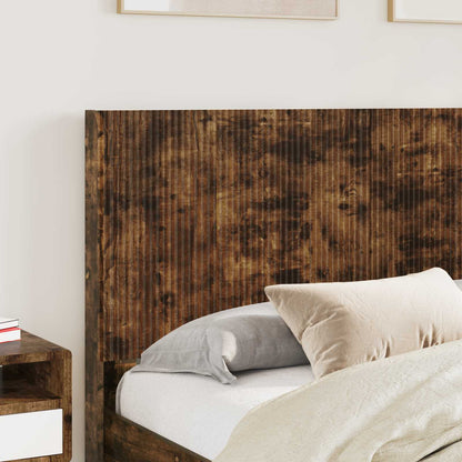 vidaXL Headboard Smoked Oak Engineered Wood