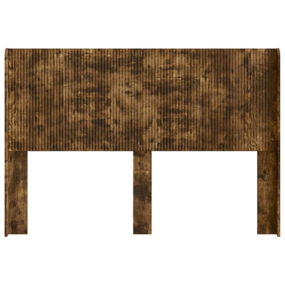 vidaXL Headboard Smoked Oak Engineered Wood