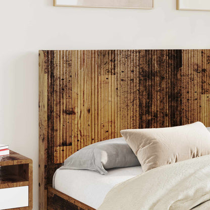 vidaXL Headboard Old Wood Engineered Wood