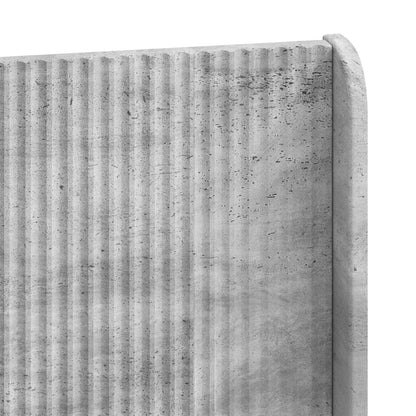 vidaXL Headboard Concrete Grey Engineered Wood