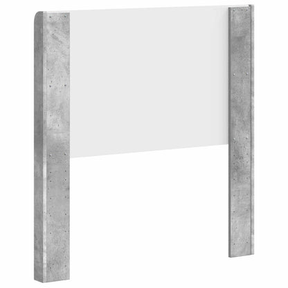 vidaXL Headboard Concrete Grey Engineered Wood