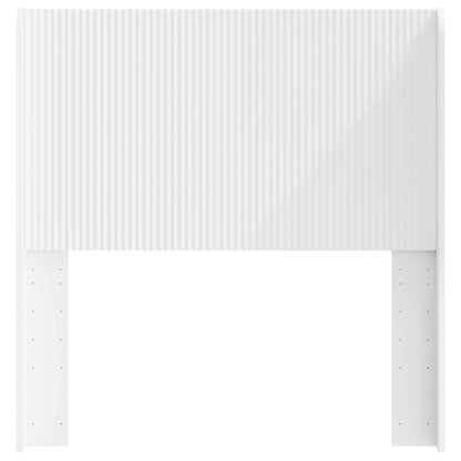 vidaXL Headboard White Engineered Wood