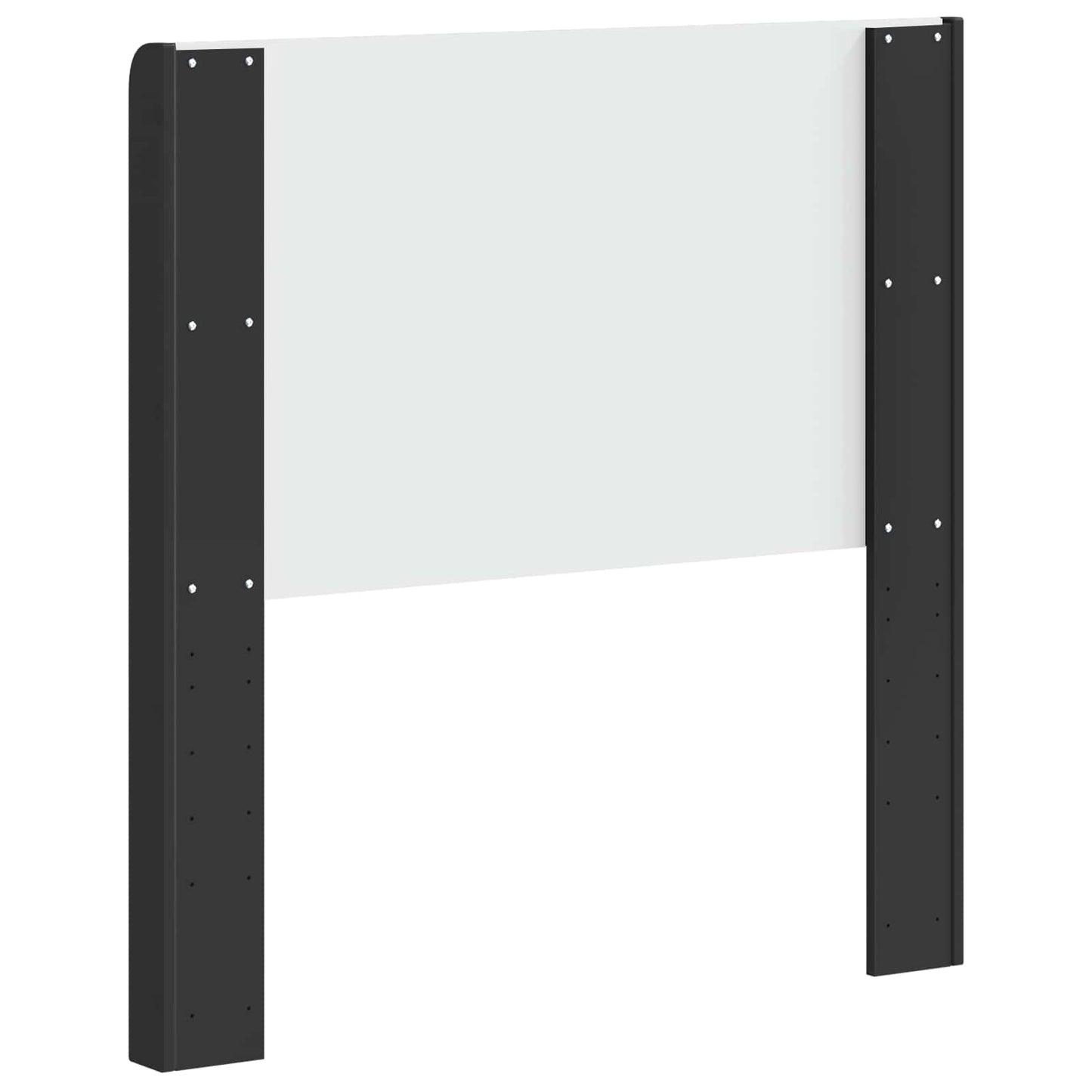 vidaXL Headboard Black Engineered Wood