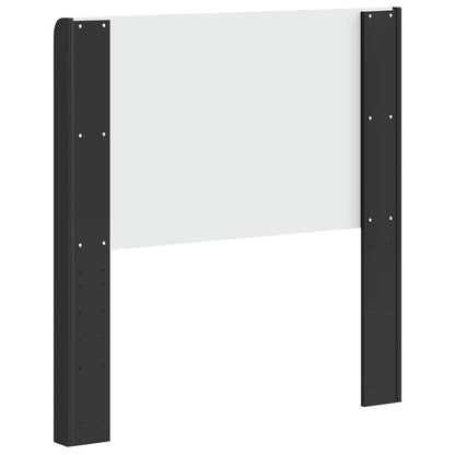vidaXL Headboard Black Engineered Wood