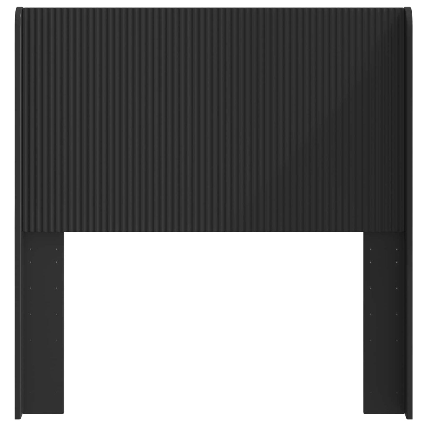vidaXL Headboard Black Engineered Wood
