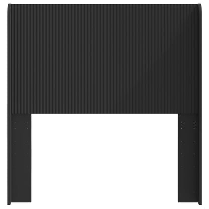 vidaXL Headboard Black Engineered Wood