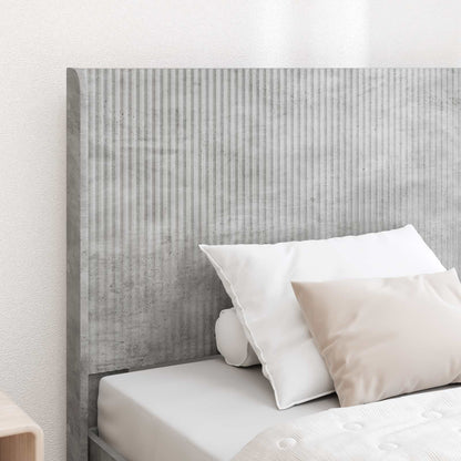vidaXL Headboard Concrete Grey Engineered Wood
