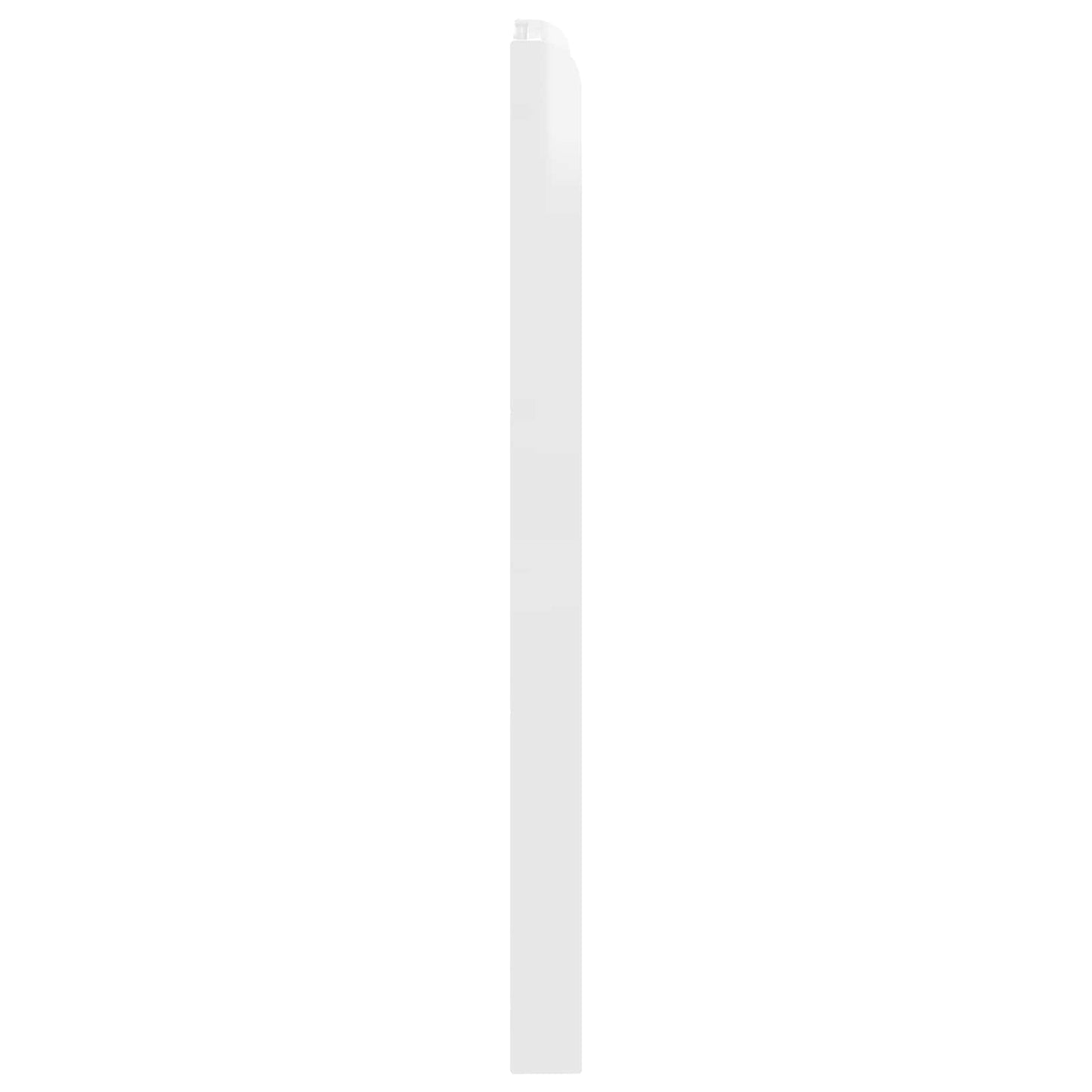 vidaXL Headboard High Gloss White Engineered Wood