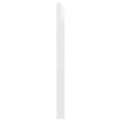 vidaXL Headboard High Gloss White Engineered Wood