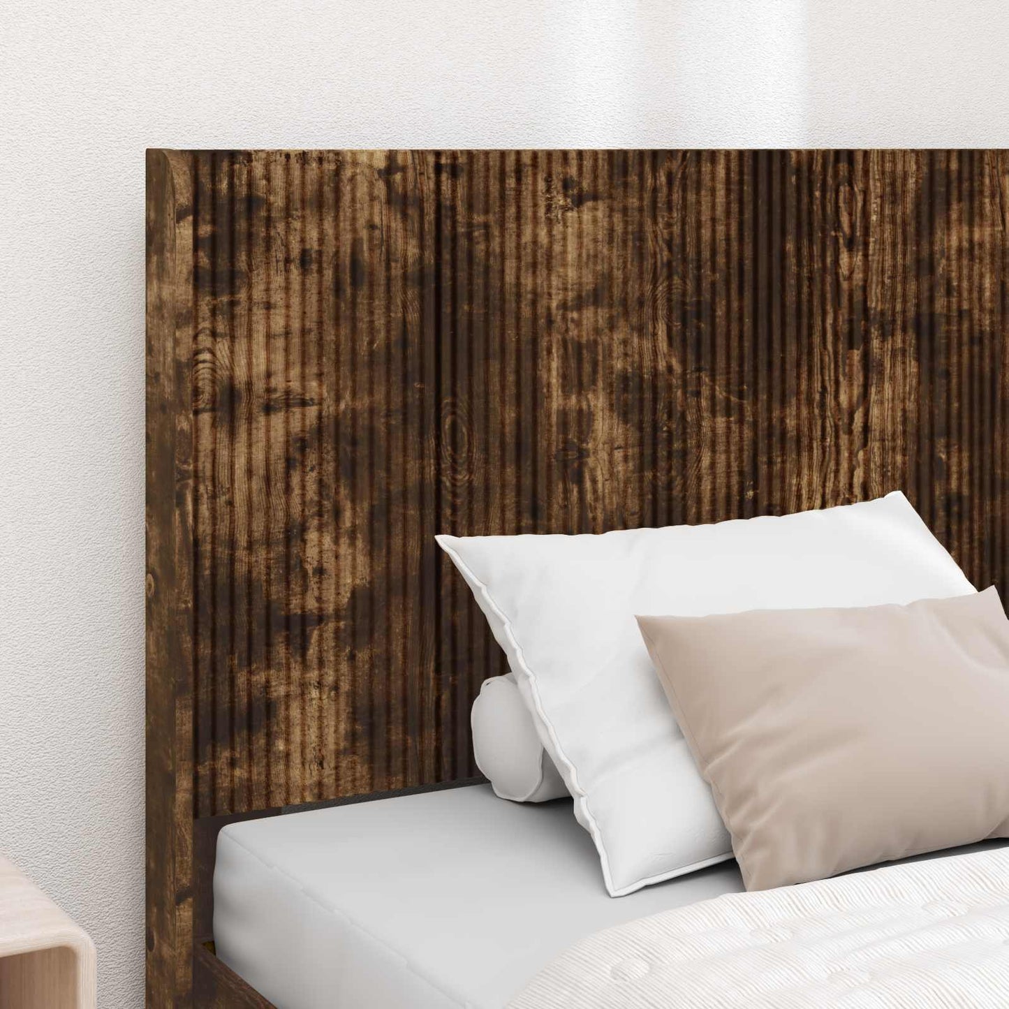 vidaXL Headboard Smoked Oak Engineered Wood