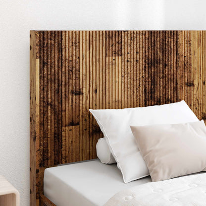 vidaXL Headboard Old Wood Engineered Wood