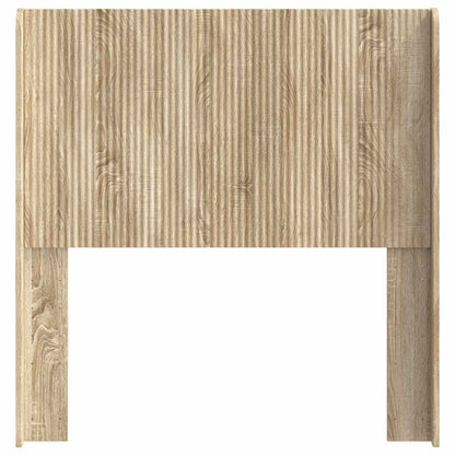 vidaXL Headboard Sonoma Oak Engineered Wood
