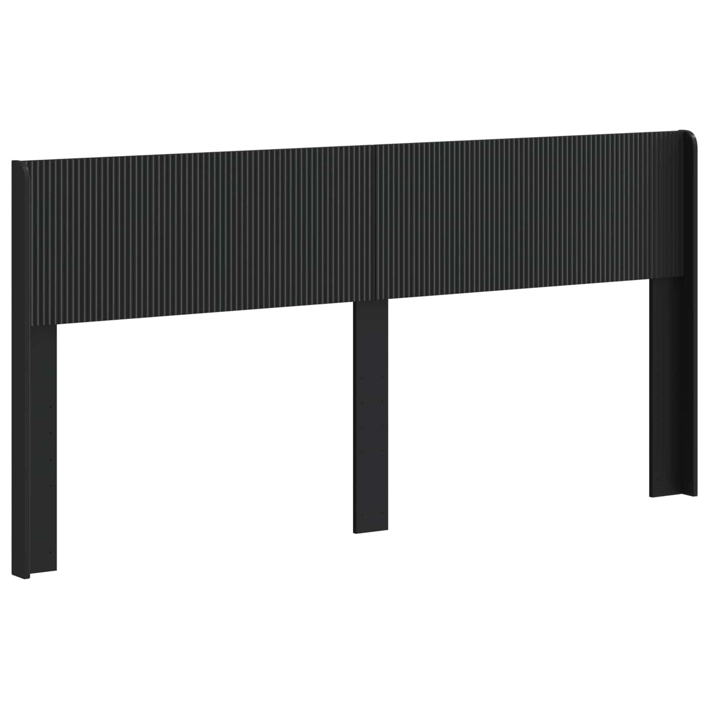 vidaXL Headboard Black PB