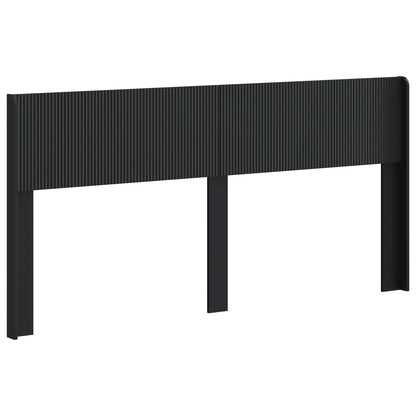 vidaXL Headboard Black PB
