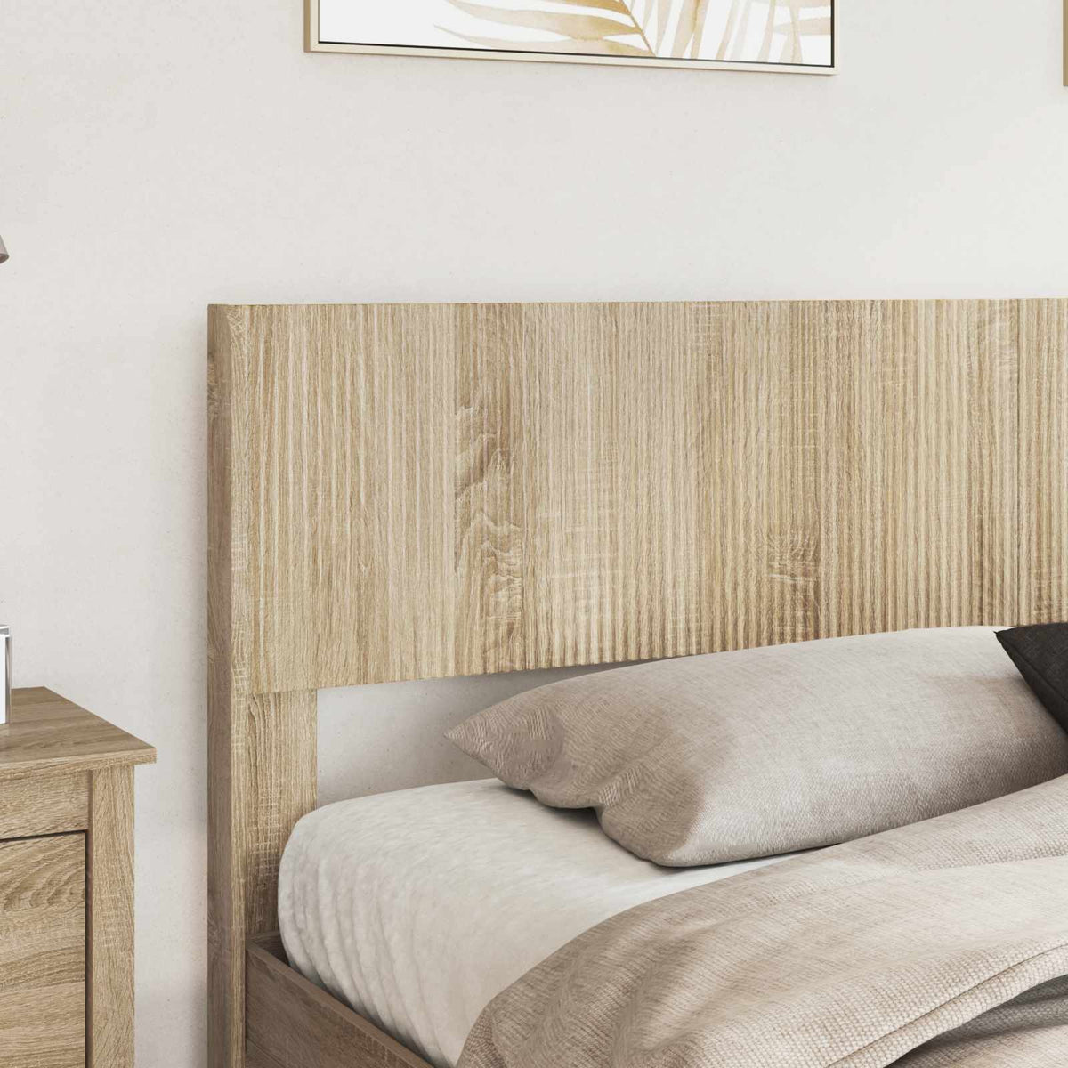 vidaXL Headboard Sonoma Oak PB