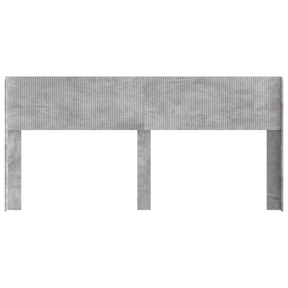 vidaXL Headboard Concrete Grey PB