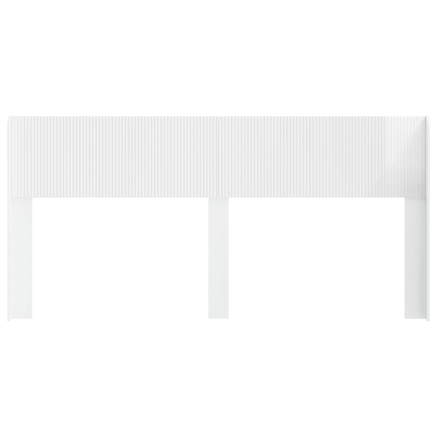vidaXL Headboard High Gloss White PB
