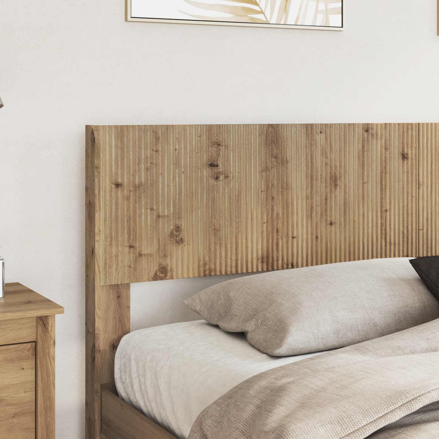 vidaXL Headboard Artisan Oak PB