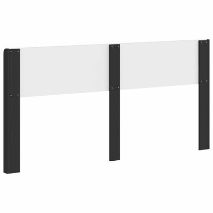 vidaXL Headboard Black PB