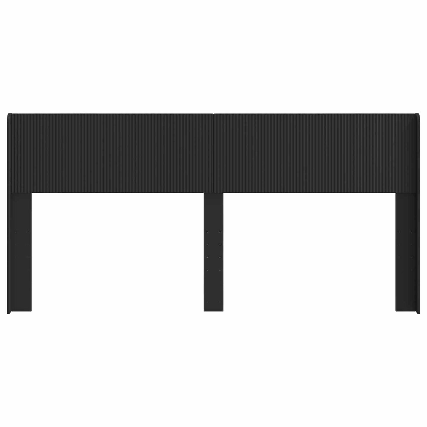 vidaXL Headboard Black PB
