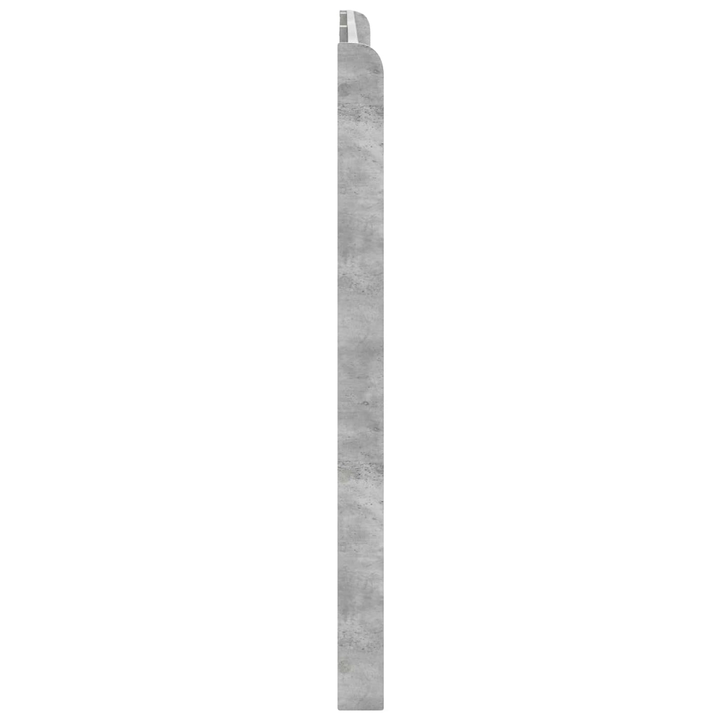 vidaXL Headboard Concrete Grey PB