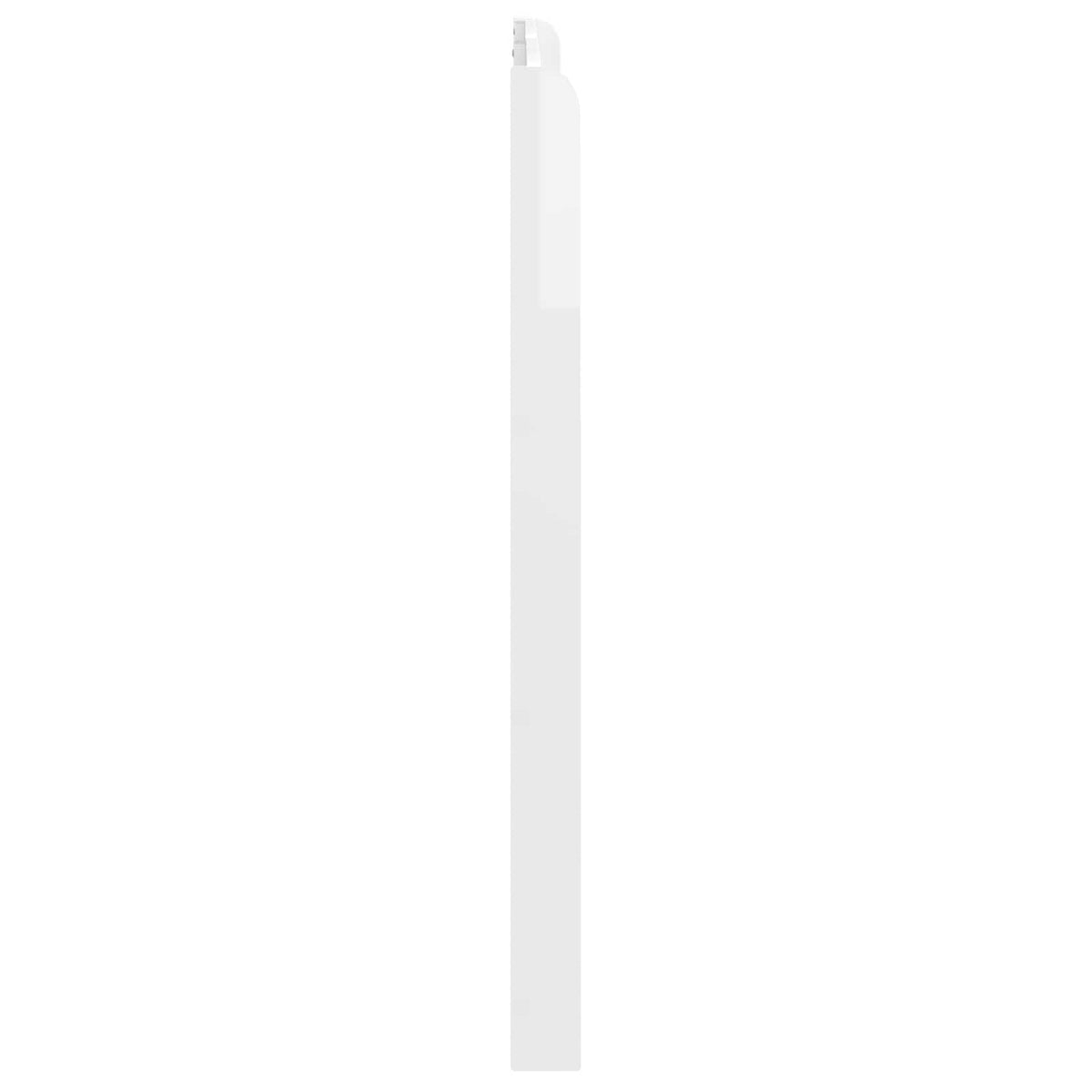 vidaXL Headboard High Gloss White PB