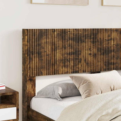 vidaXL Headboard Smoked Oak PB