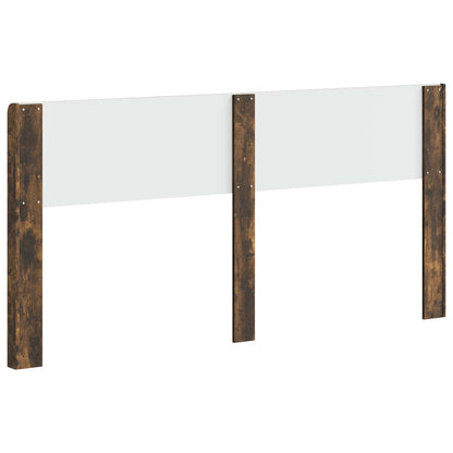 vidaXL Headboard Smoked Oak PB