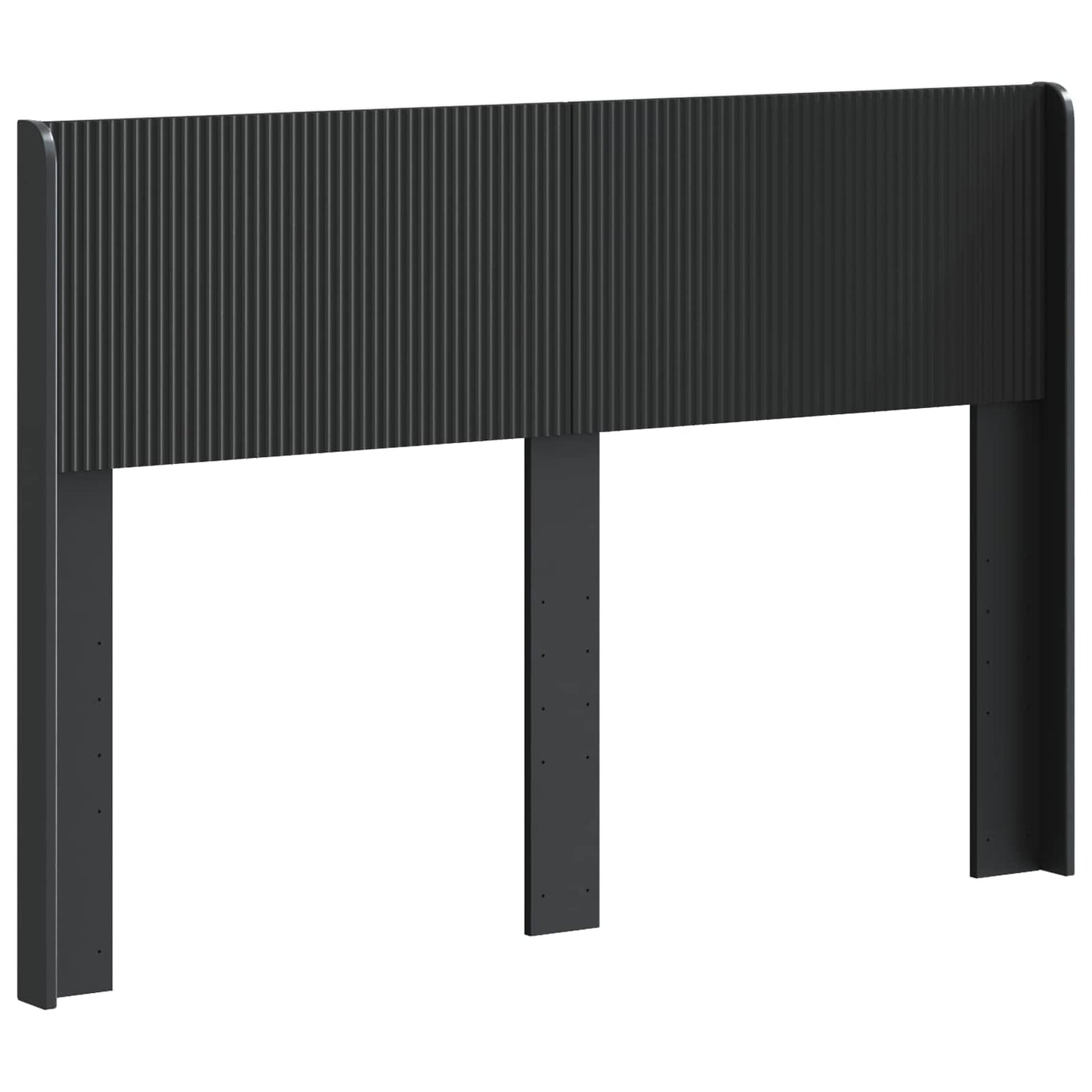 vidaXL Headboard Black PB