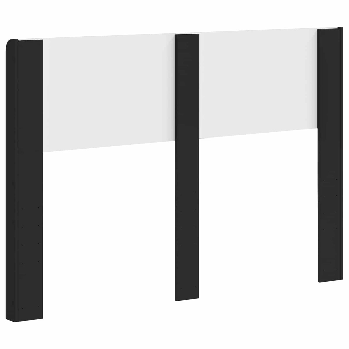 vidaXL Headboard Black PB