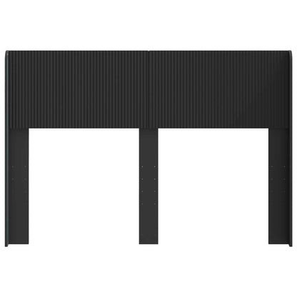 vidaXL Headboard Black PB