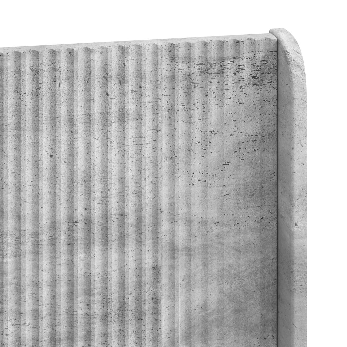 vidaXL Headboard Concrete Grey PB