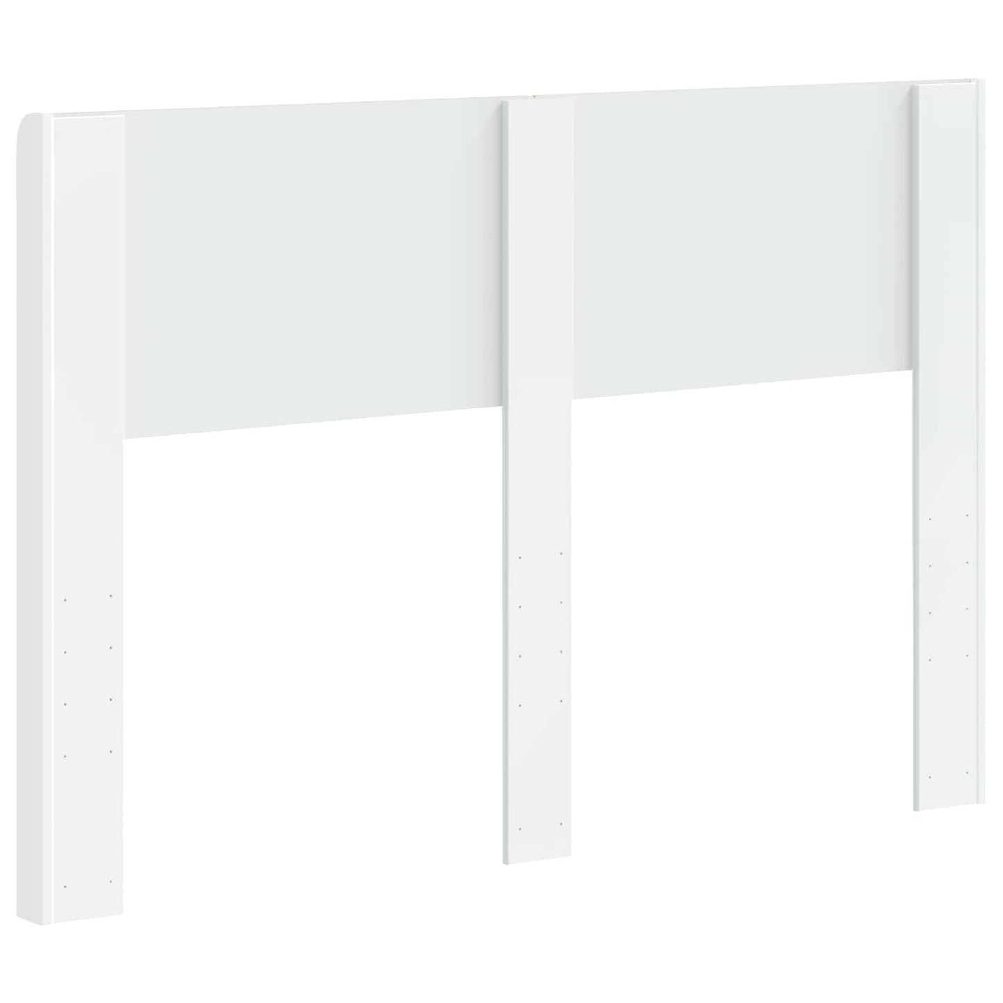 vidaXL Headboard High Gloss White PB