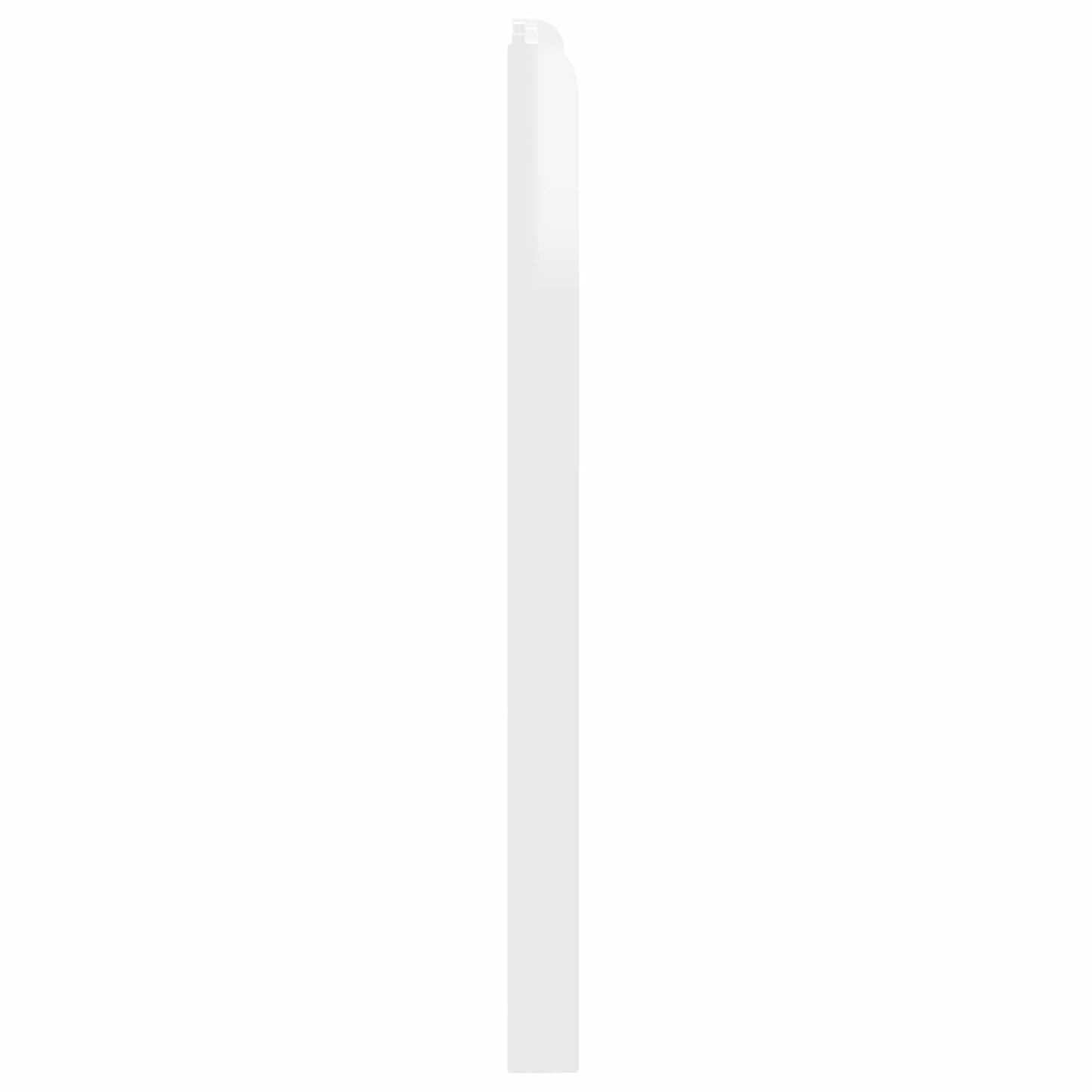 vidaXL Headboard High Gloss White PB