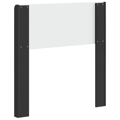 vidaXL Headboard Black PB