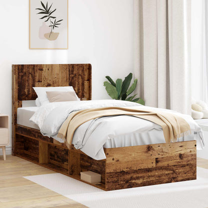 vidaXL Headboard Old Wood PB