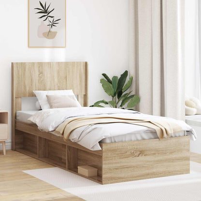 vidaXL Headboard Sonoma Oak PB