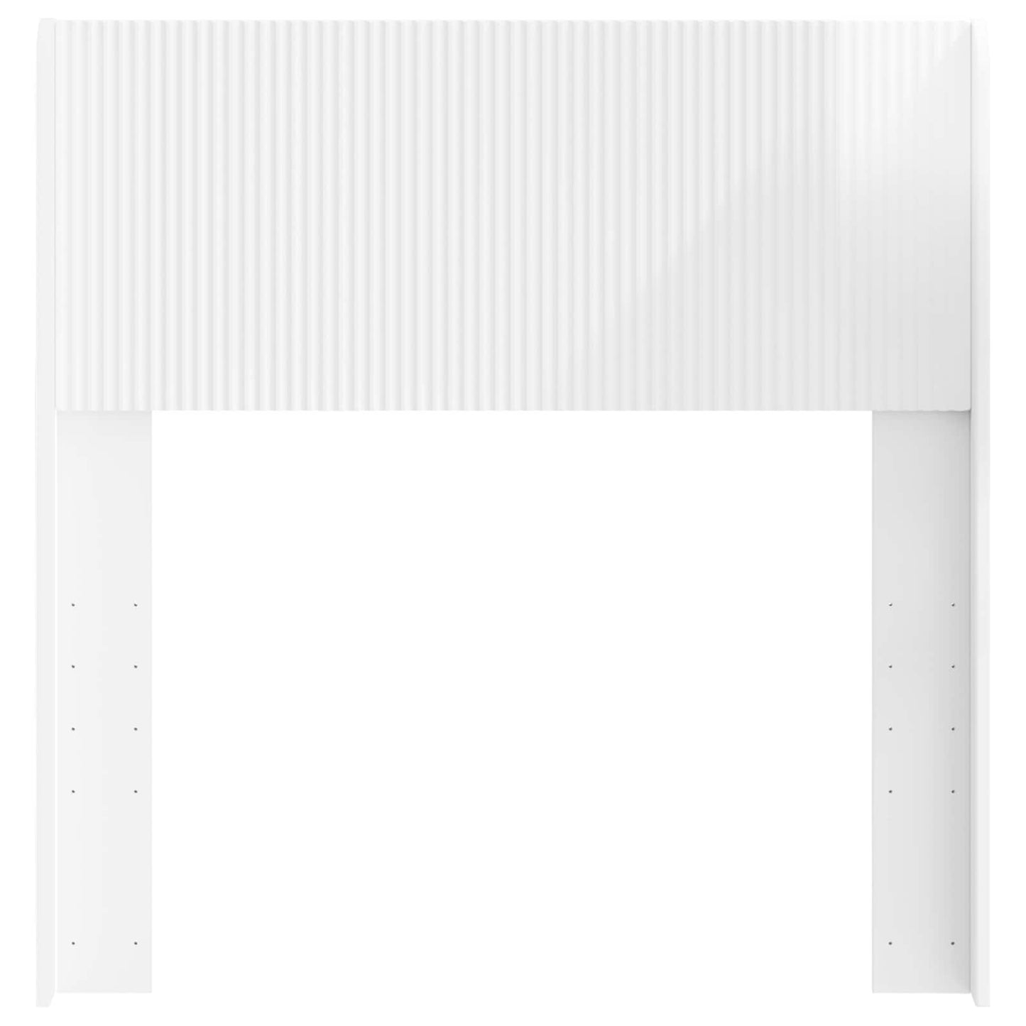 vidaXL Headboard High Gloss White PB