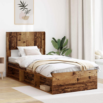 vidaXL Headboard Old Wood PB